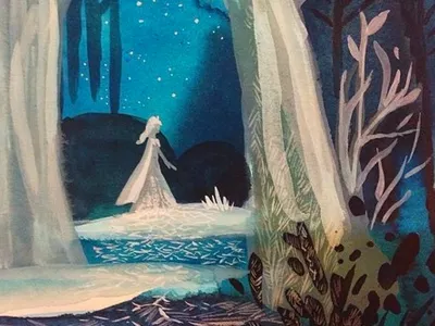 Ice dontbreakthechain illustration sketch watercolor