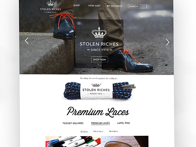 Fashion website branding e commerce fashion website