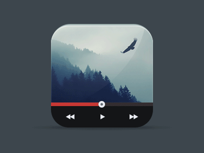 PlayerIcon GIF gif icon minimal player youtube