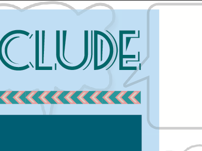 Mon 13th January blue coral geo pattern peach seasideresortnf white