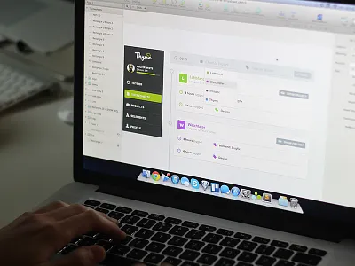 Thyme Preview app beta preview thyme time timetracker tracker tracking ui web