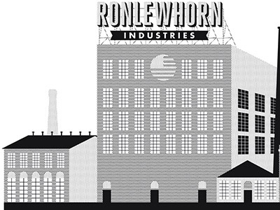 Industries Stamp halftone stamp