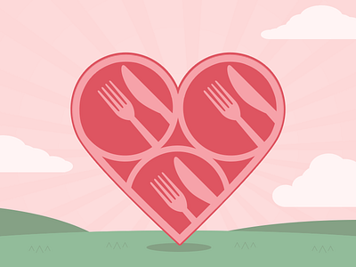 Valentine's Day Illustration for Cover