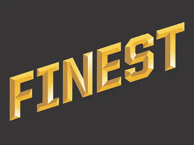 Finest bevel custom type finest gold lettering rachel bedel typography