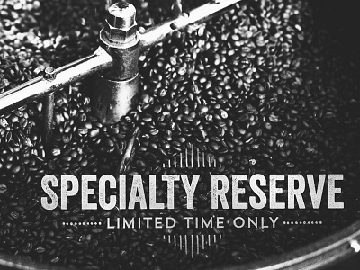 Special Reserve banner beans coffee hand drawn limited reserve roasted seattle starbucks