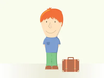 Ready to go ready simple travel trip