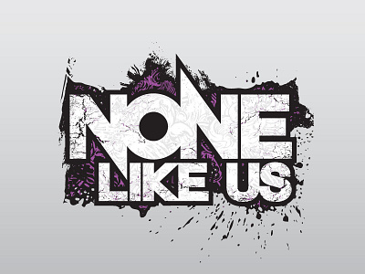 None Like Us branding logo