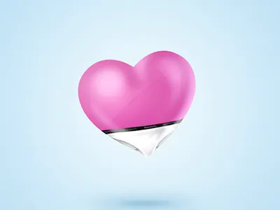 Sexy heart heart icon k3nnyart pink sexy underware