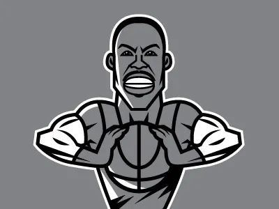 Adidas Illustrations andy murray basketball derrick rose dwight howard football john wall rgiii tennis