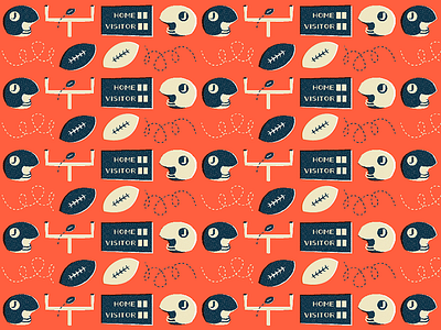 Jonah Wins again! football goal illustration jonah pattern score board