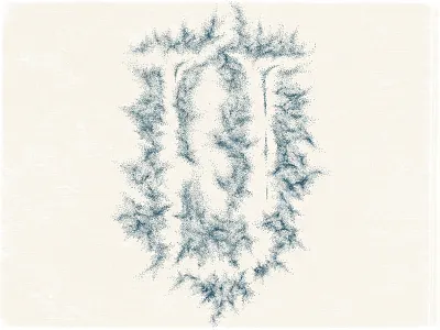 Undefined - Type Defined hand drawn hand lettering illusion illustrate illustration lettering stippling type defined typography u undefined