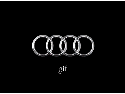 Audi Logo Animation animated animation audi blue electric gif graphics iaa lightning logo motion pictures
