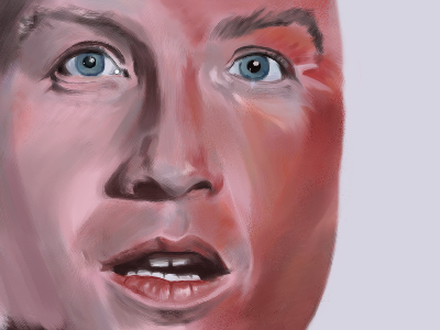 Roy (detail) digital illustration ottawa wip