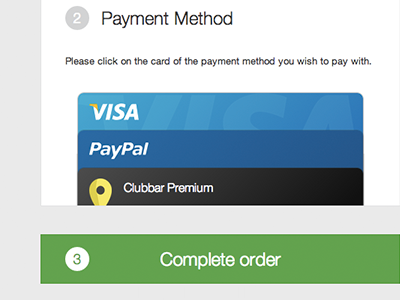 Complete order nopsd payments