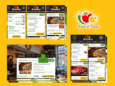 Tomate & Piment responsive webdesign