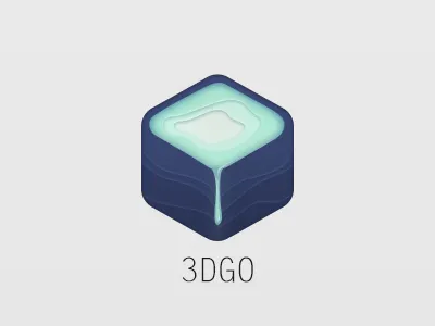 3DGO icon 3d box icon icons logo