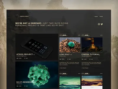 Forerunner Website web