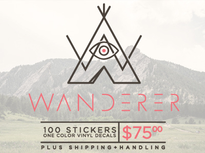 Vinyl Decals decals denver stickers vinyl wanderer