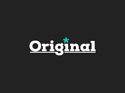 Original - Logo Design ad app logo original