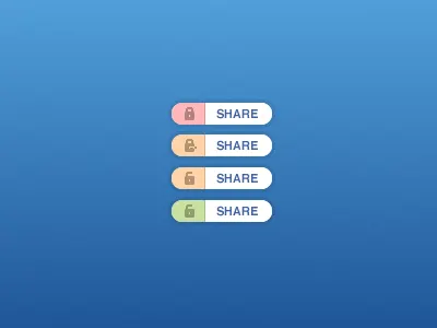 Privacy levels blue flat icon lock privacy small