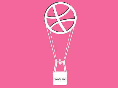 Thank You debut graphic illustration thanks
