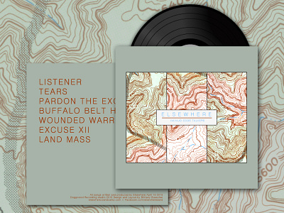 Elsewhere - Navajo Code Talkers album artwork code elsewhere layout navajo record talkers vinyl