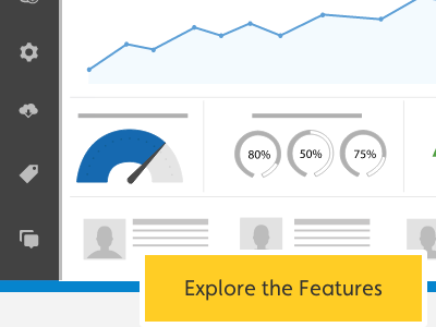 LemonStand Illustration dashboard ecommerce illustration website