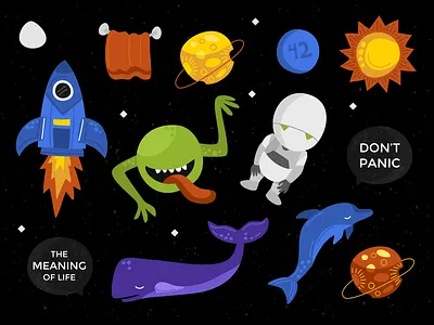 Douglas Adams douglas adams hitchikers space