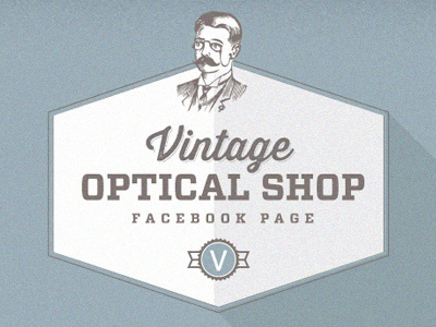 Vintage Optical Shop Infograph facebook page glasses infograph spectacles vintage