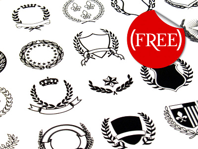 Free Vector Crests crest free vector