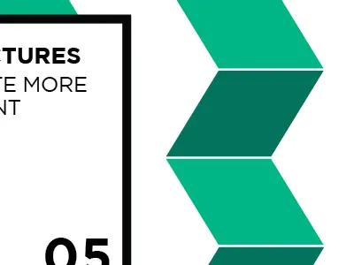 Green Geo block color colour geo gotham graphic green teal typography white