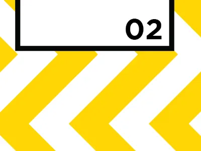 Yellow Geo 2 box bright geo geometric gotham happy typography yellow zigzag