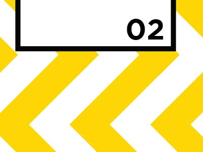 Yellow Geo 2 box bright geo geometric gotham happy typography yellow zigzag