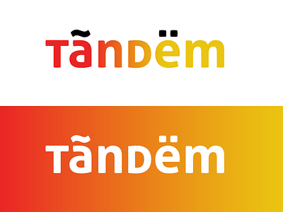 Tandem TV Channel Logo broadcast cd channel culture german logo spanish tv