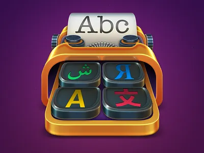Translation Mac OSX Icon icon language mac mac osx translate typewriter