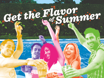 Flavor of Summer flavor friends fun pool summer