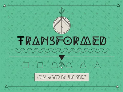 Transformed Splash native pattern series splash title typography