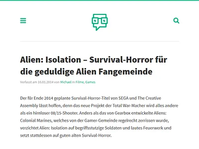 nerddiary.de is live! blog clean geek german glasses minimal nerd news simple web website