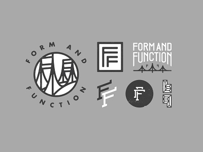 Form & Function branding logo typography