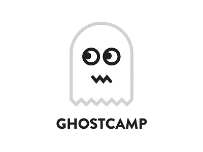 Ghostcamp Logo V3 band brand identity logo minimal musician