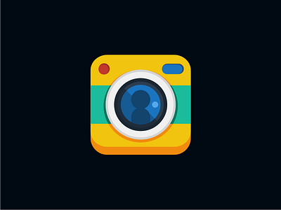Selfie Challenge android app camera flat fun game icon ios iphone modern photography selfies