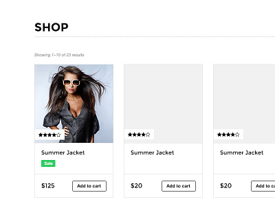 Shop shop wordpress