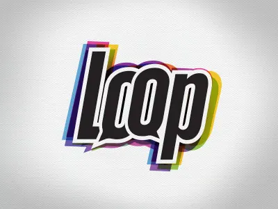 Loop branding logo logotype loop