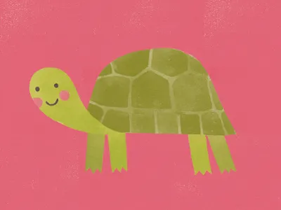 Turtle Thursday animals colour fun illustration sketch turtle watercolour