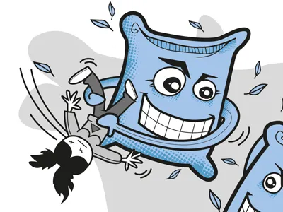 PillowFight detail 2 illustrator