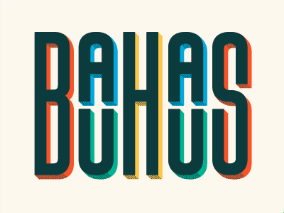 Bau wit da bau 3d bauhaus beer brewery color custom type