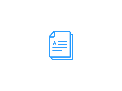 Articles Icon Rebound articles icon news