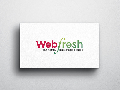 Web Fresh Branding branding color logo