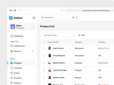 Sales management - Product list analytics webapp design product product list products products list page products page products screen saas saas web sales sales analytics sales analytics webapp sales products ui ui design user interface design ux design web design webapp