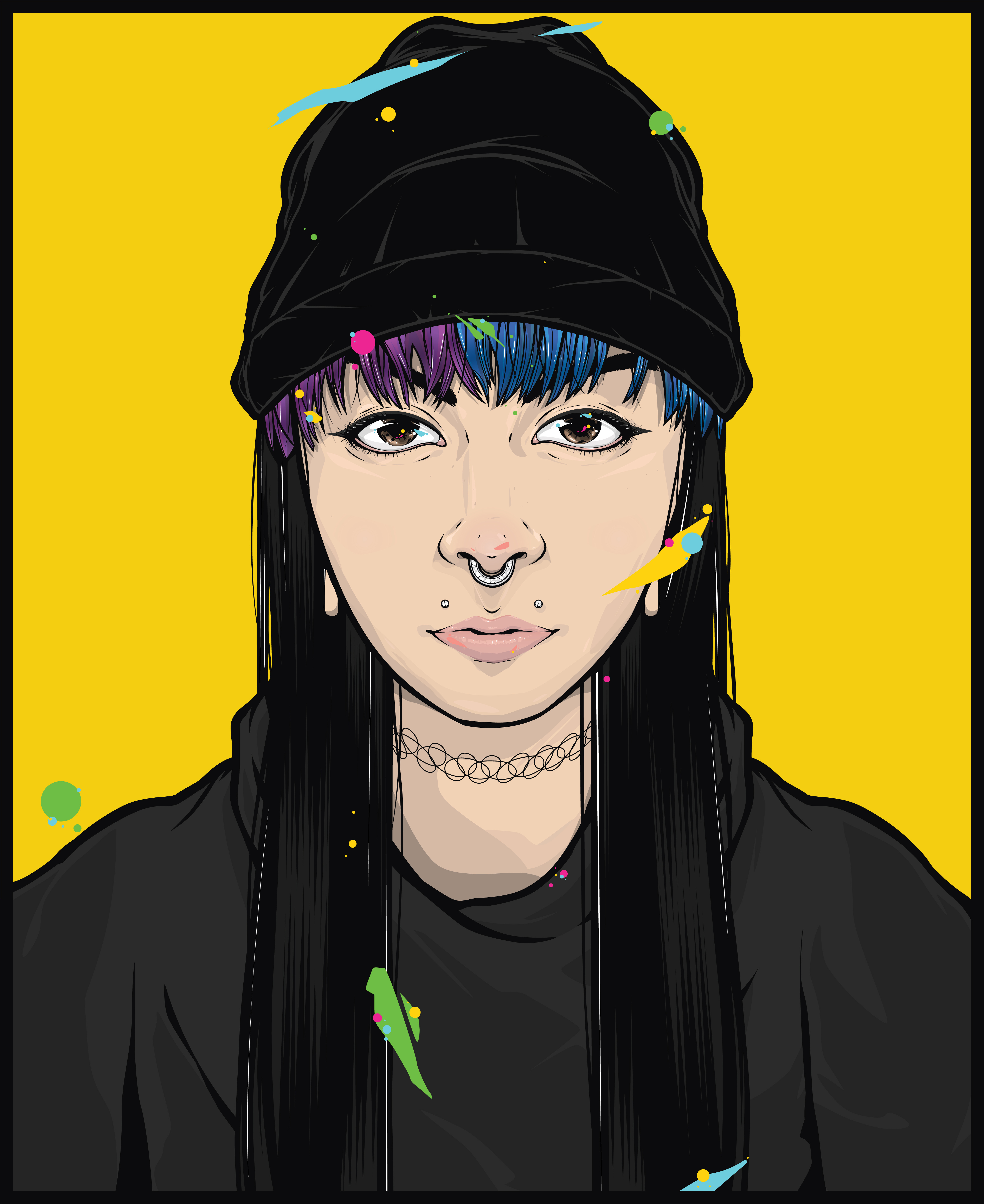 BLOO adobe illustrator illustration illustrator pentool vector wacom